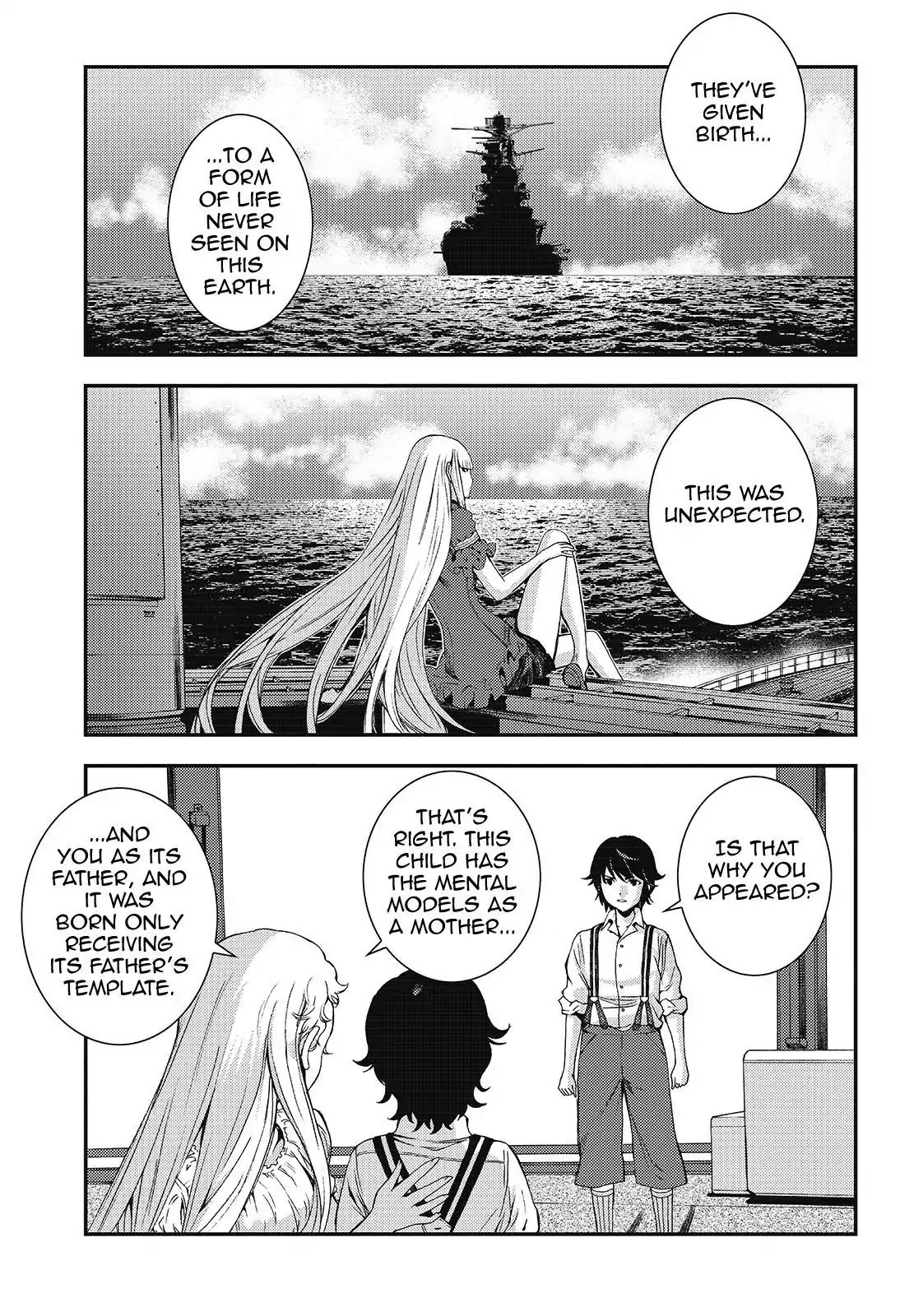 Aoki Hagane no Arpeggio Chapter 95 page 17 - Chapter 95