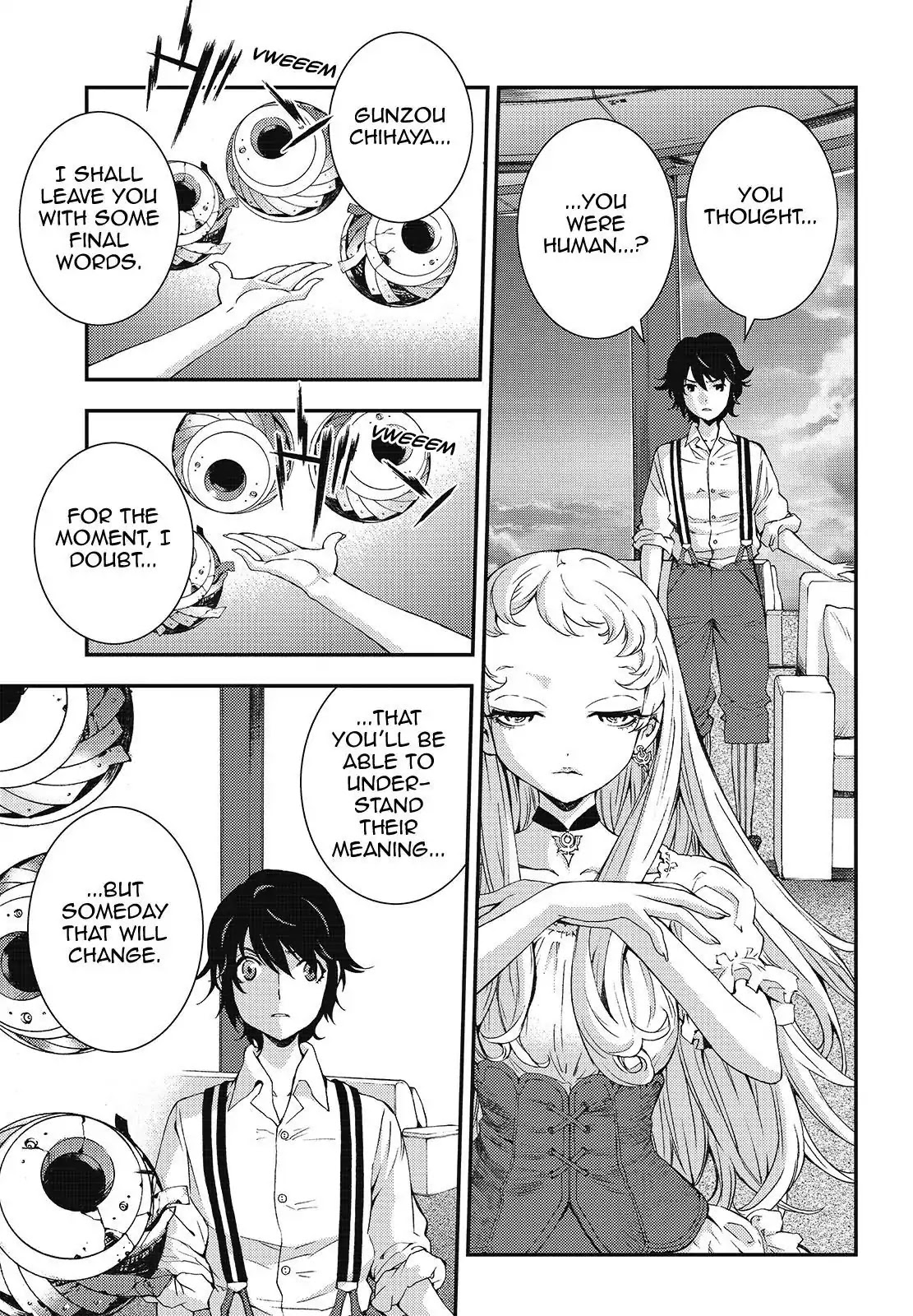 Aoki Hagane no Arpeggio Chapter 95 page 19 - Chapter 95