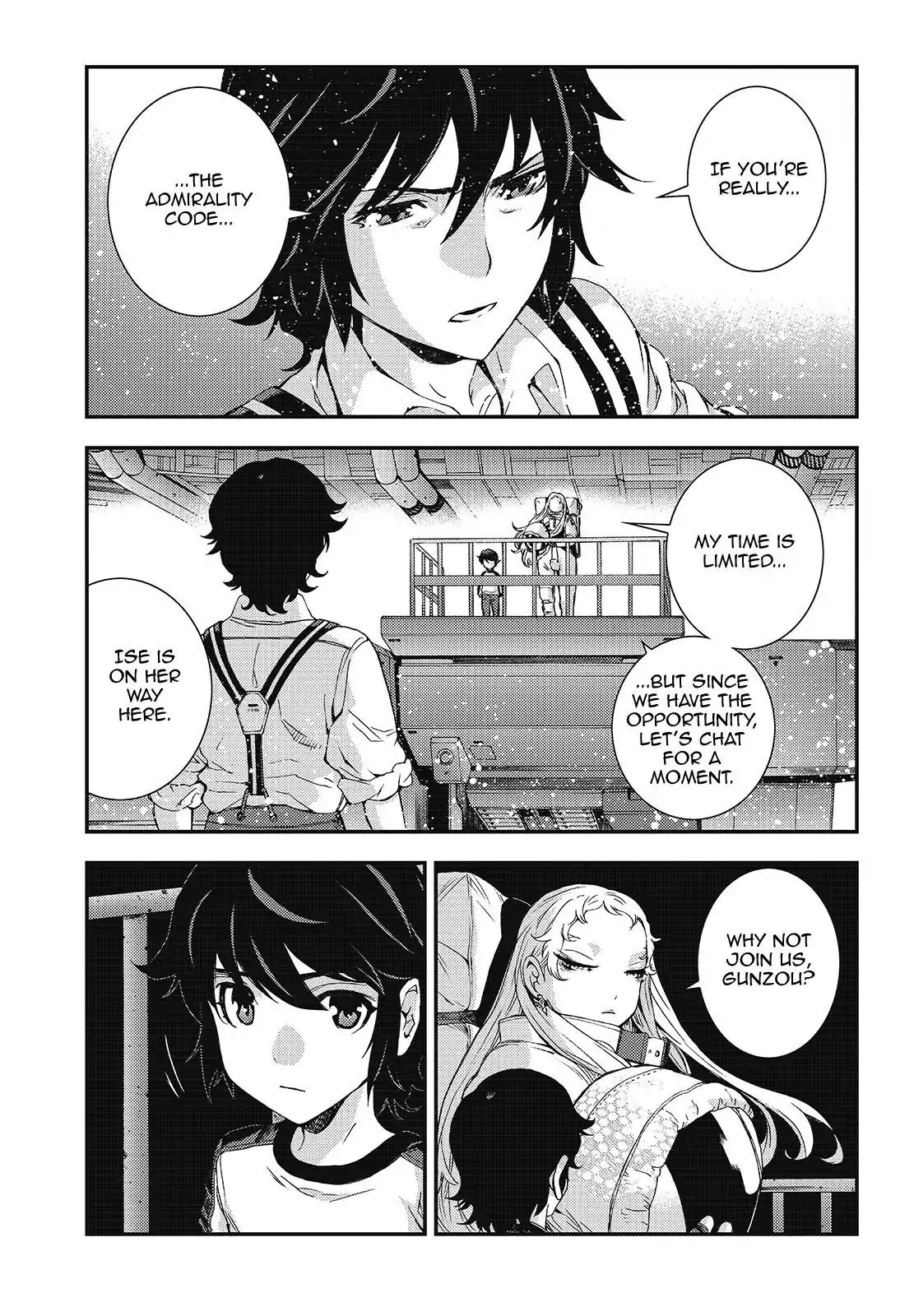 Aoki Hagane no Arpeggio Chapter 95 page 3 - Chapter 95