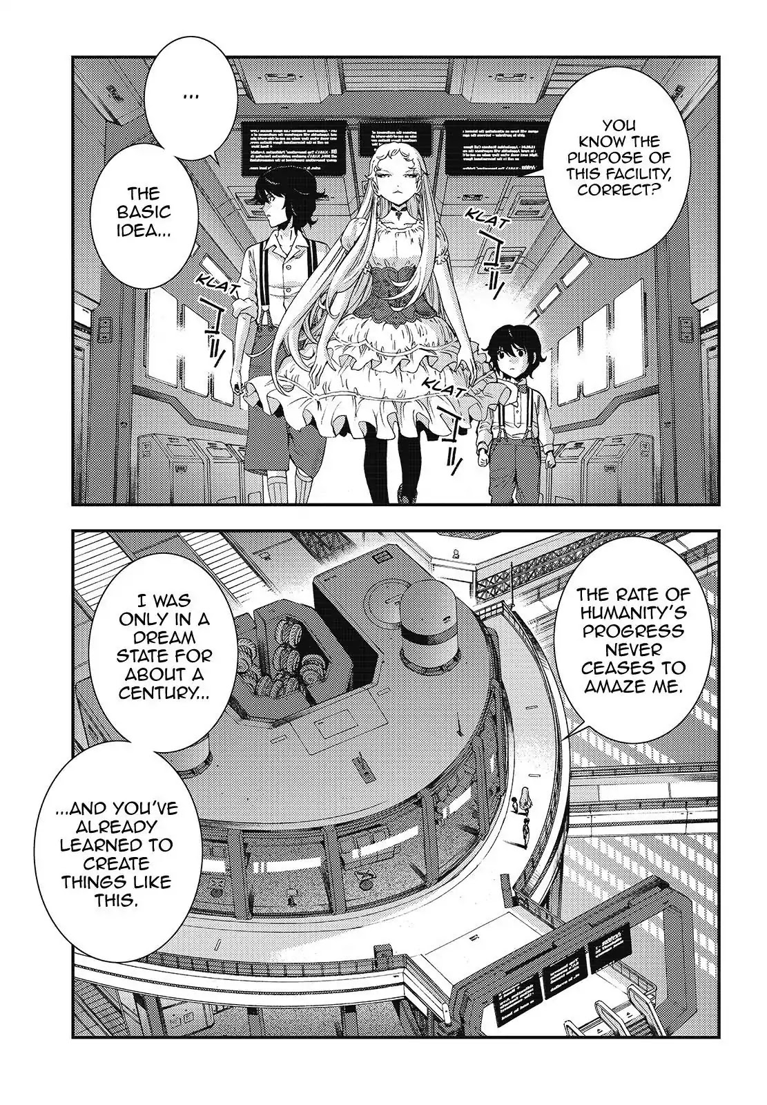 Aoki Hagane no Arpeggio Chapter 95 page 5 - Chapter 95
