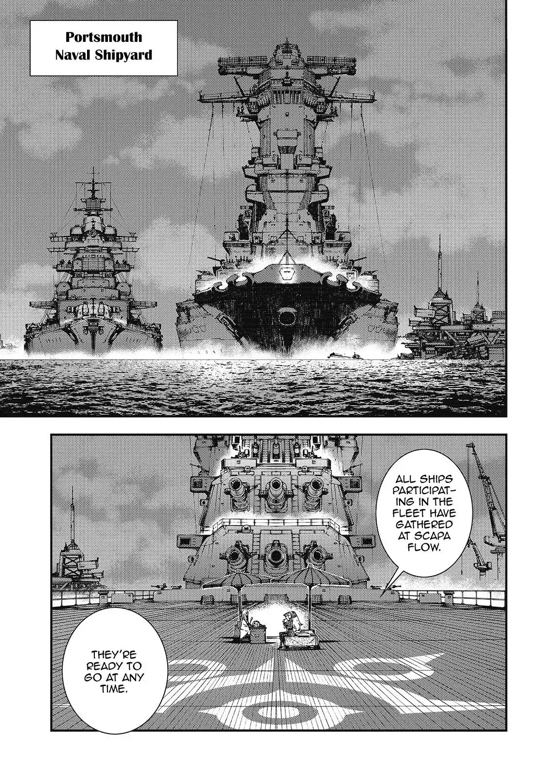 Aoki Hagane no Arpeggio Chapter 96 page 1 - Chapter 96