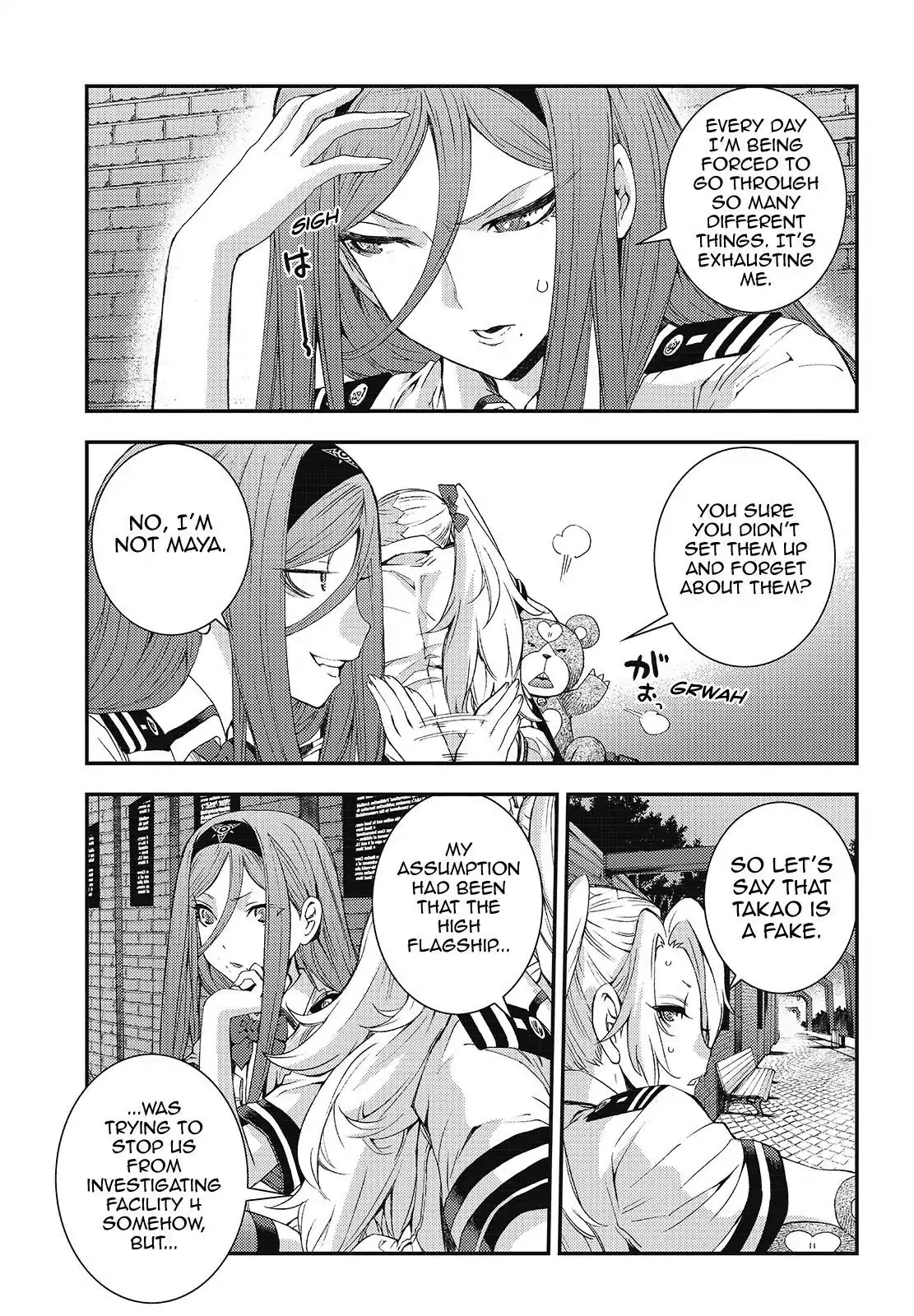 Aoki Hagane no Arpeggio Chapter 96 page 13 - Chapter 96