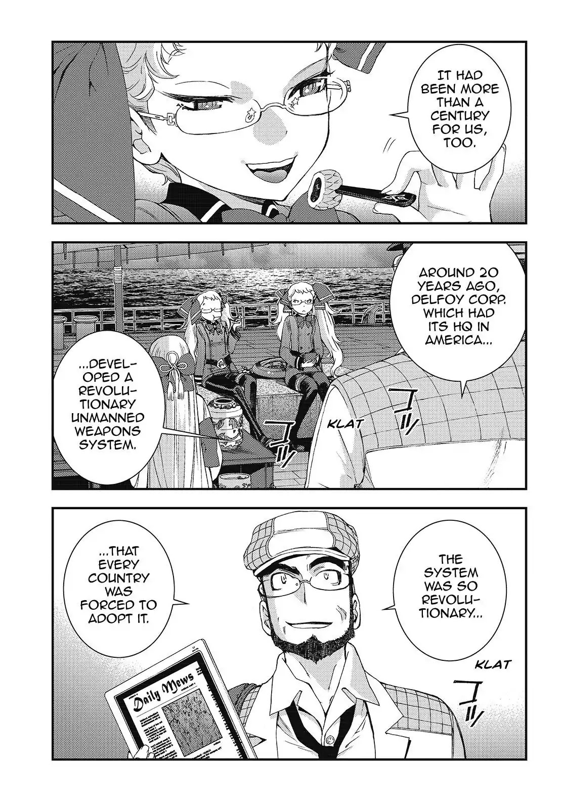 Aoki Hagane no Arpeggio Chapter 96 page 3 - Chapter 96