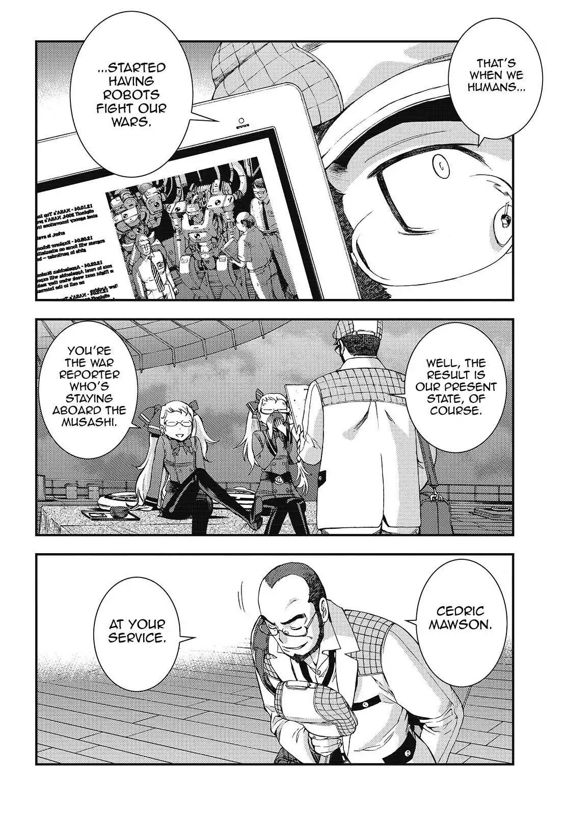 Aoki Hagane no Arpeggio Chapter 96 page 4 - Chapter 96