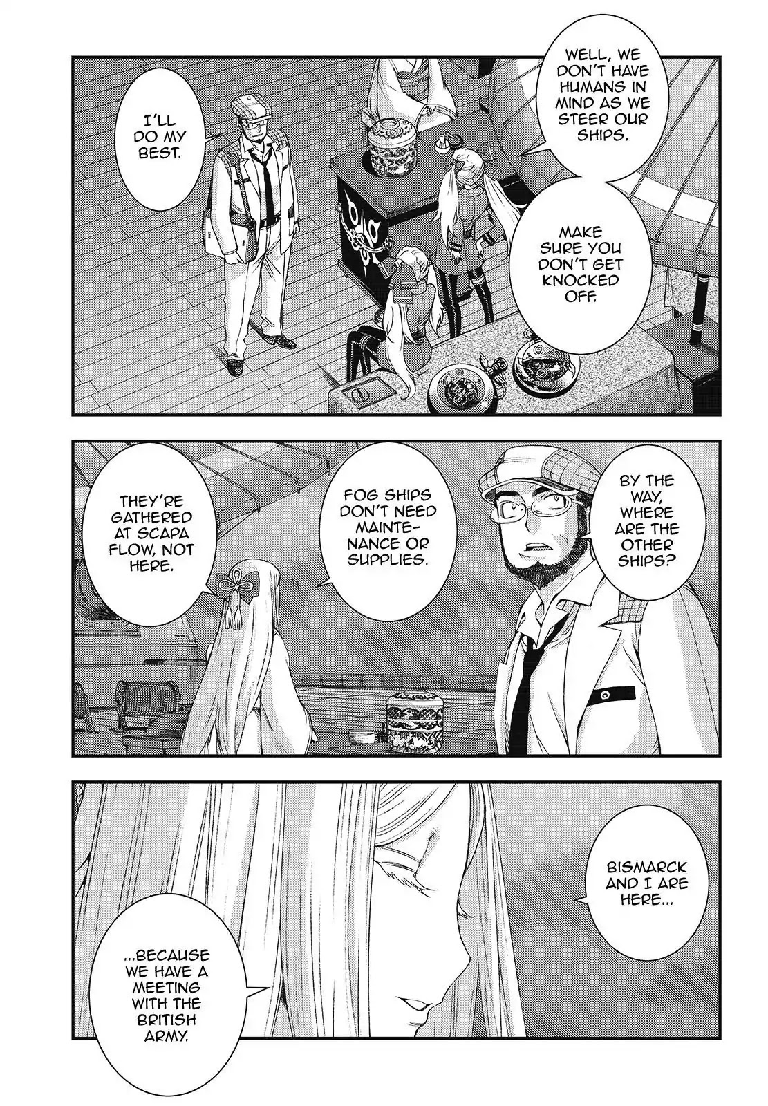 Aoki Hagane no Arpeggio Chapter 96 page 7 - Chapter 96