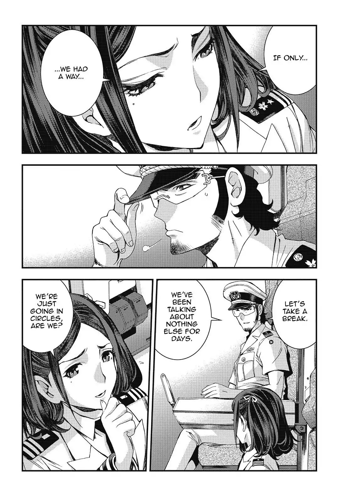 Aoki Hagane no Arpeggio Chapter 97 page 14 - Chapter 97