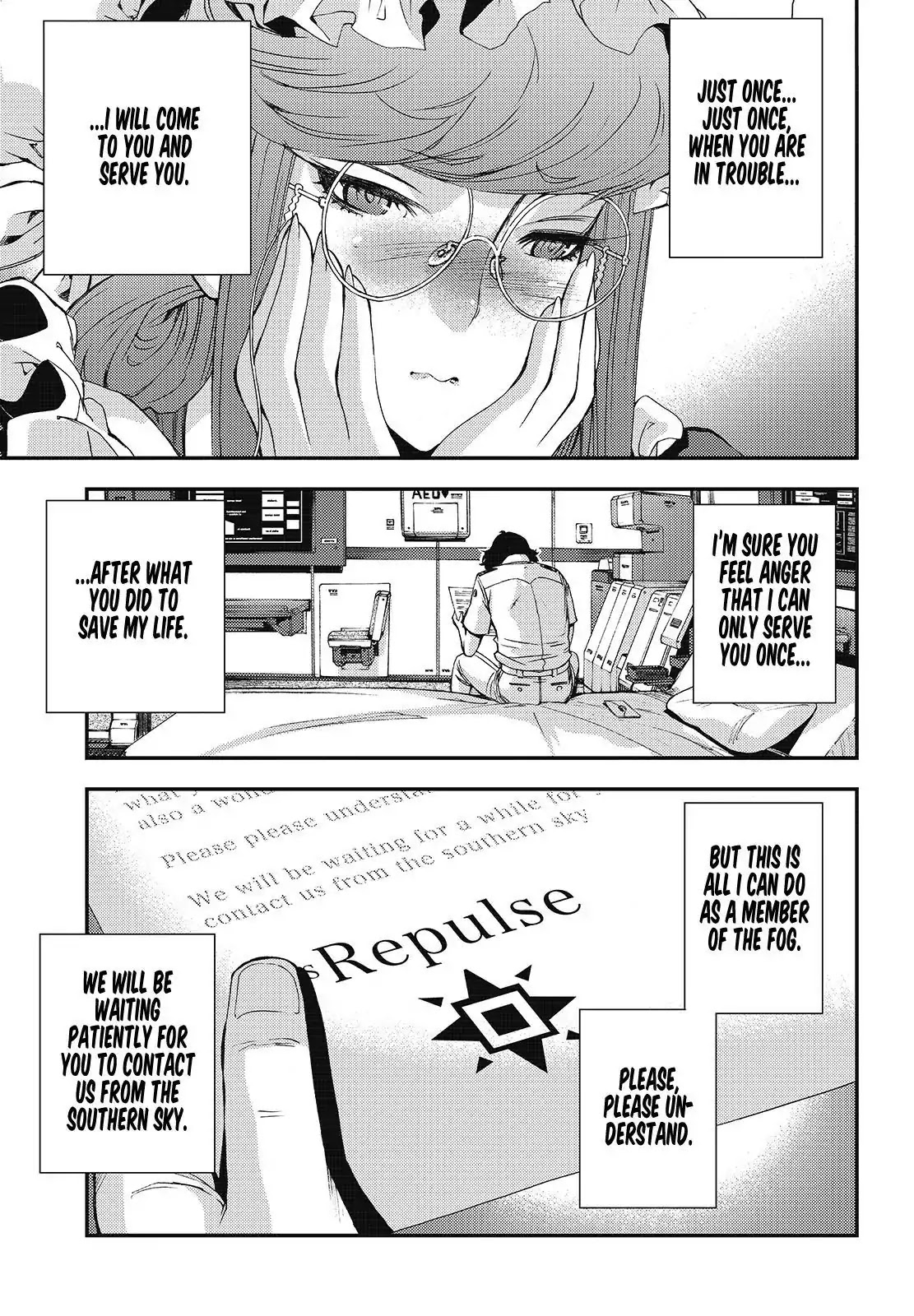 Aoki Hagane no Arpeggio Chapter 97 page 21 - Chapter 97