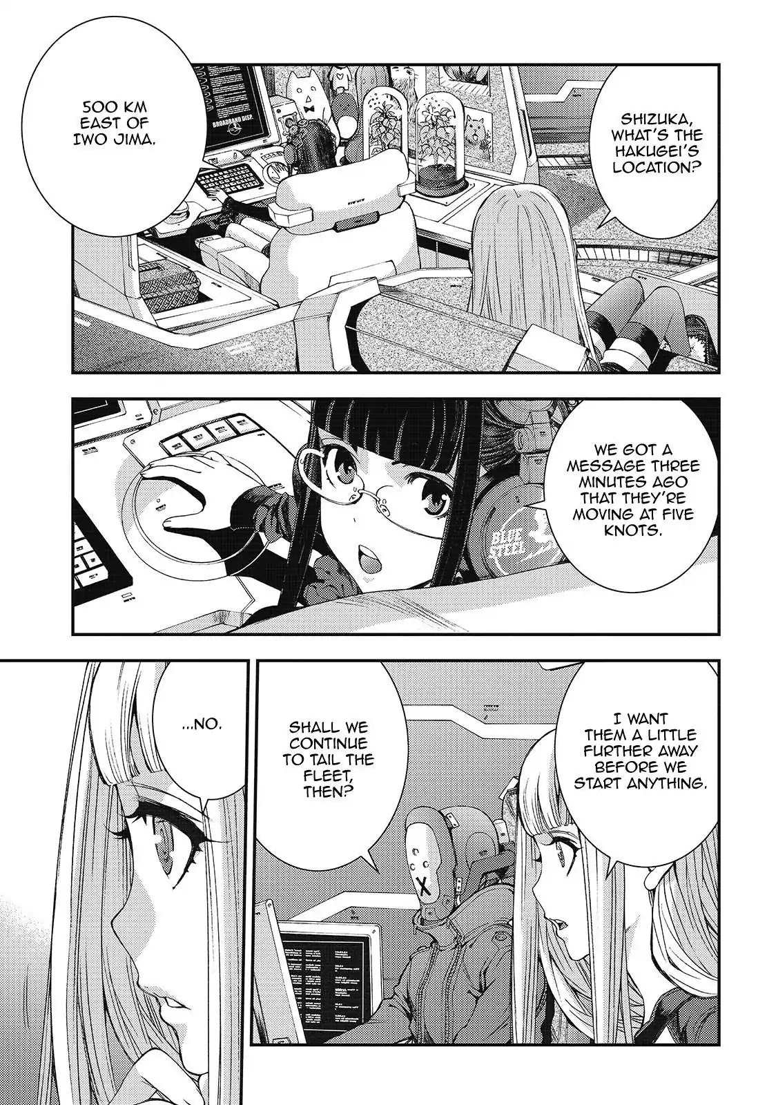 Aoki Hagane no Arpeggio Chapter 97 page 3 - Chapter 97