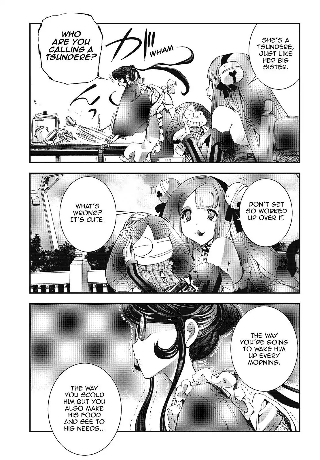 Aoki Hagane no Arpeggio Chapter 98 page 19 - Chapter 98