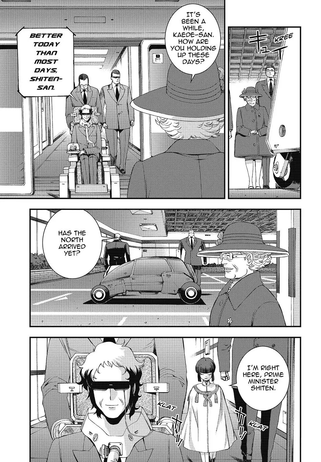 Aoki Hagane no Arpeggio Chapter 98 page 3 - Chapter 98
