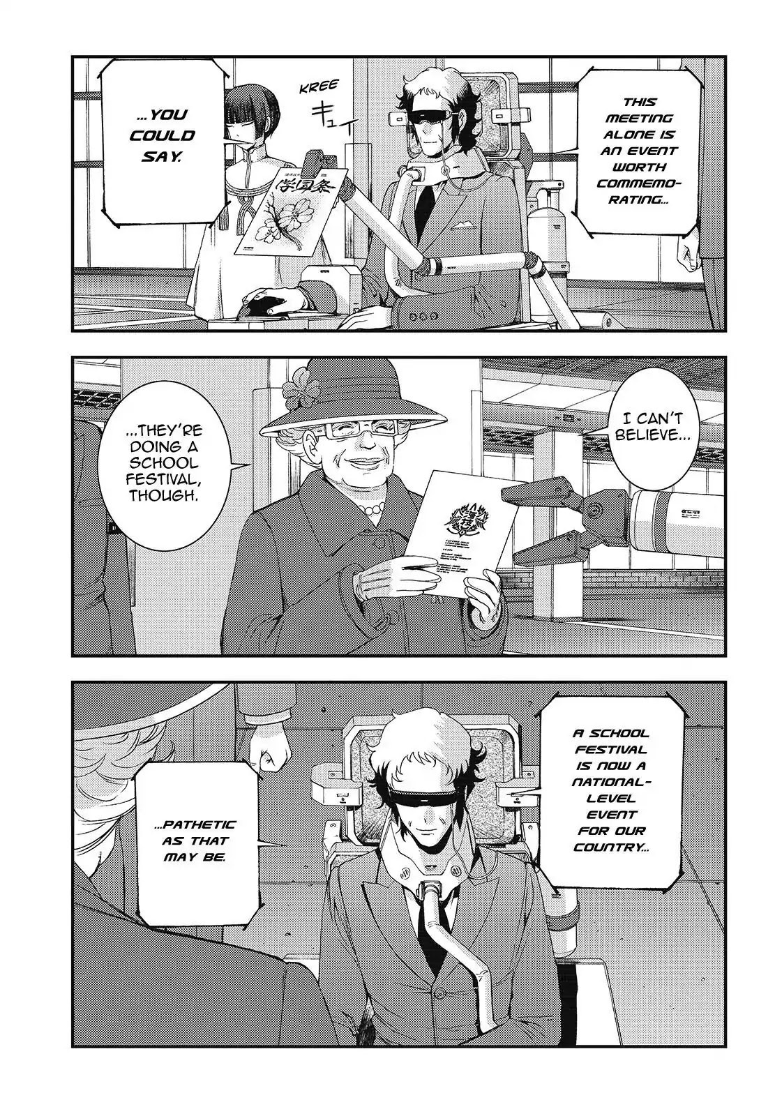 Aoki Hagane no Arpeggio Chapter 98 page 7 - Chapter 98