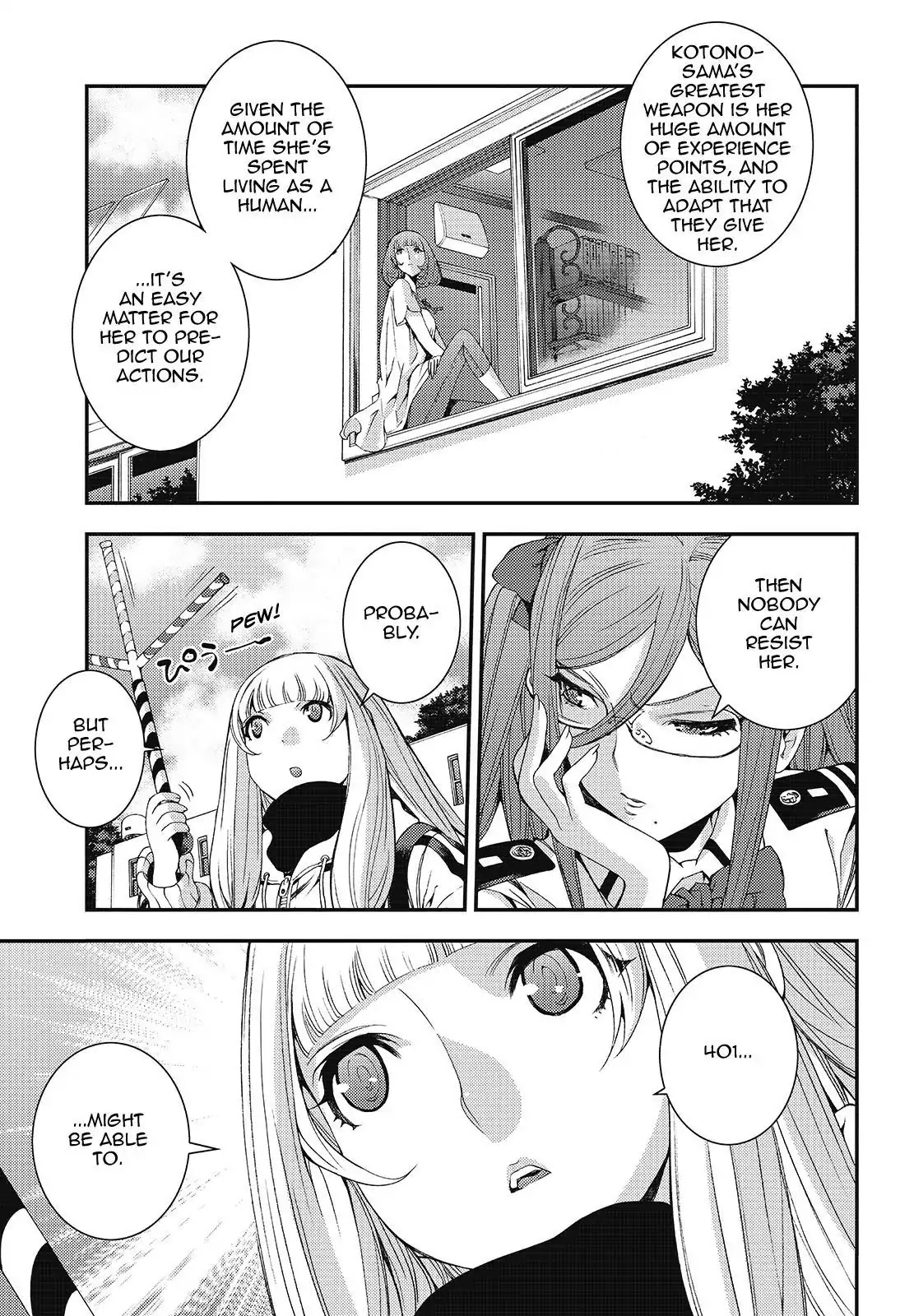 Aoki Hagane no Arpeggio Chapter 99 page 13 - Chapter 99