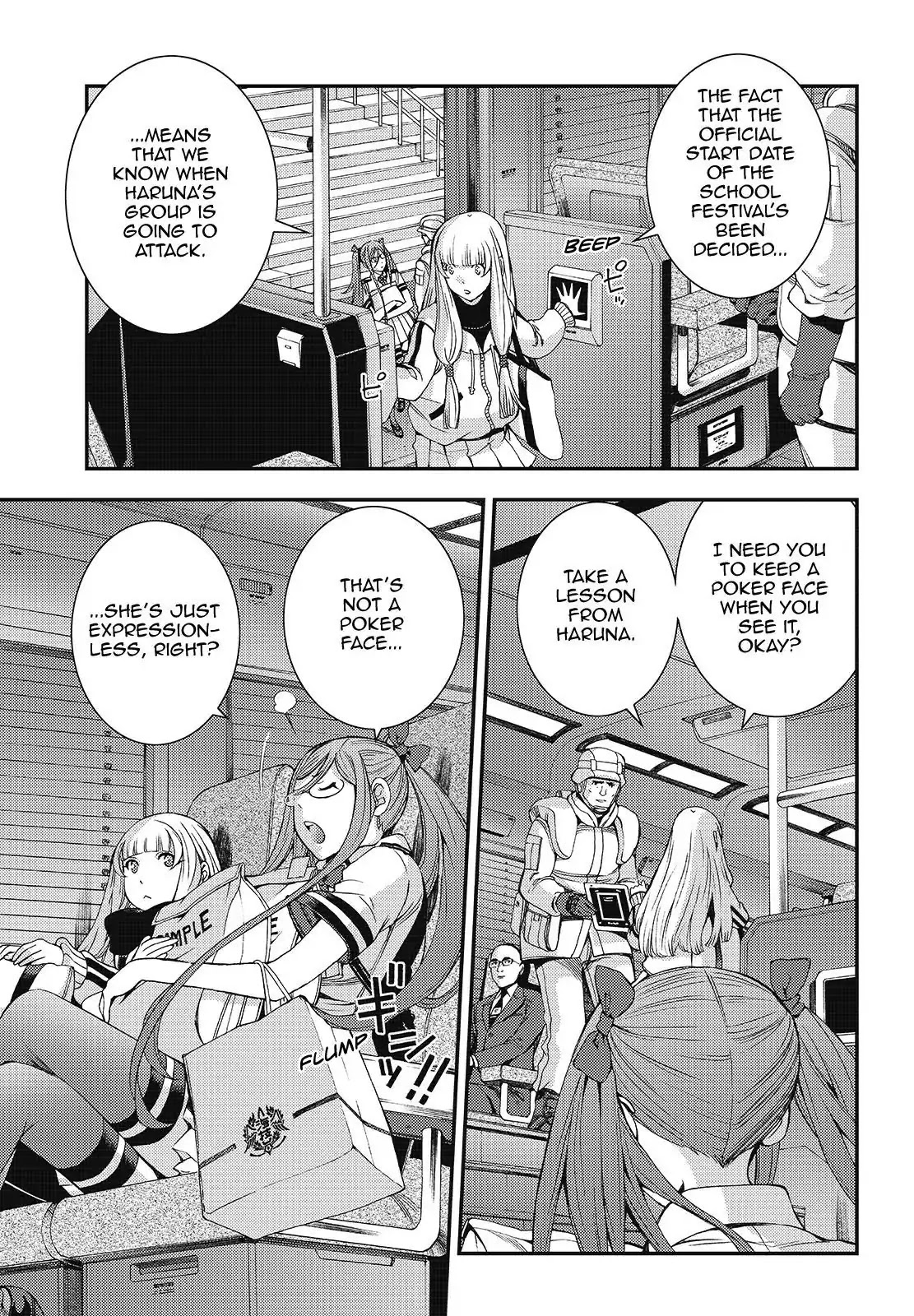 Aoki Hagane no Arpeggio Chapter 99 page 17 - Chapter 99