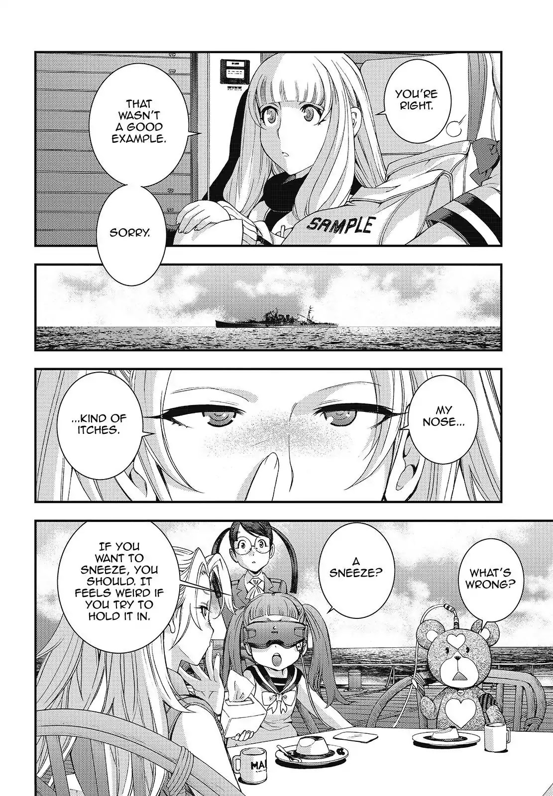 Aoki Hagane no Arpeggio Chapter 99 page 18 - Chapter 99