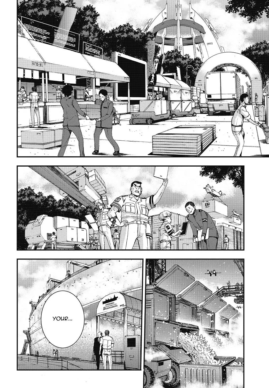 Aoki Hagane no Arpeggio Chapter 99 page 8 - Chapter 99
