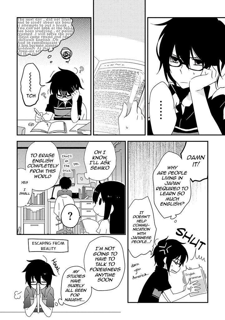 Aozora Kirai no Usotsuki Semiko Chapter 3 page 4 - Chapter 3 : The Third Day.