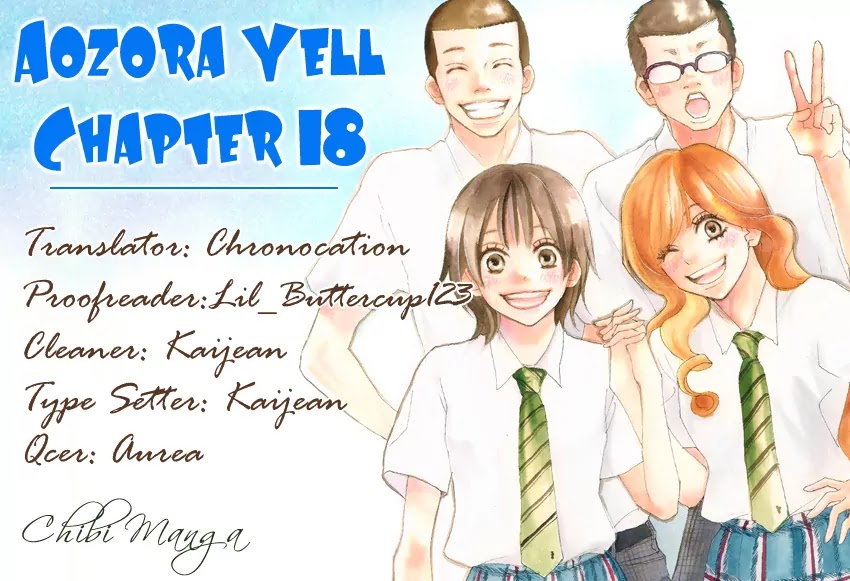 Aozora Yell Chapter 18 page 1 - Chapter 18