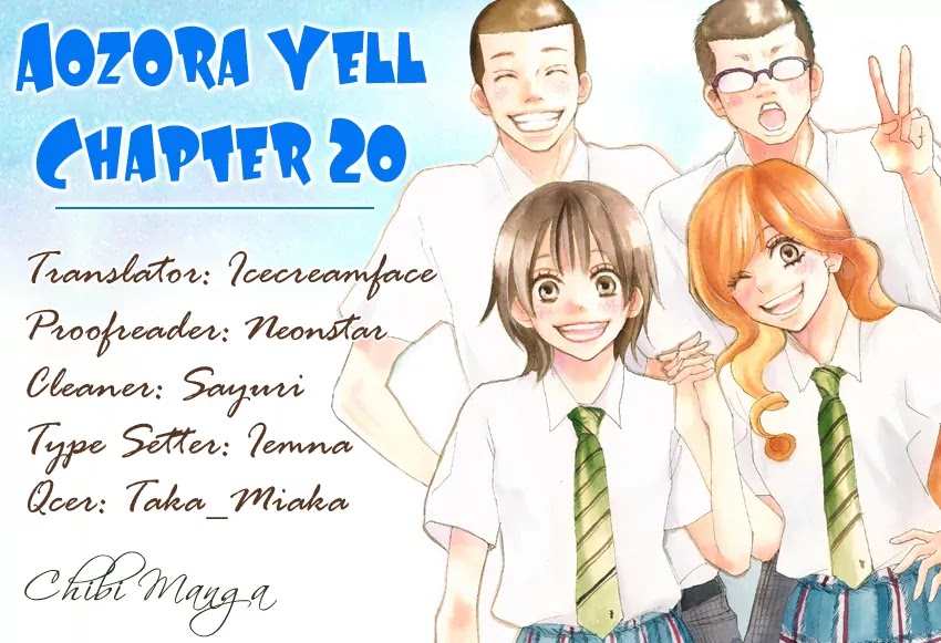 Aozora Yell Chapter 20 page 1 - Chapter 20