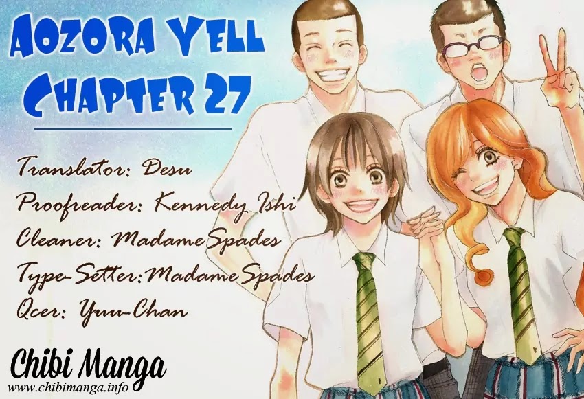 Aozora Yell Chapter 27 page 3 - Chapter 27