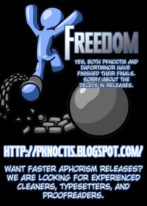 Aphorism Chapter 23 page 36 - Chapter 23