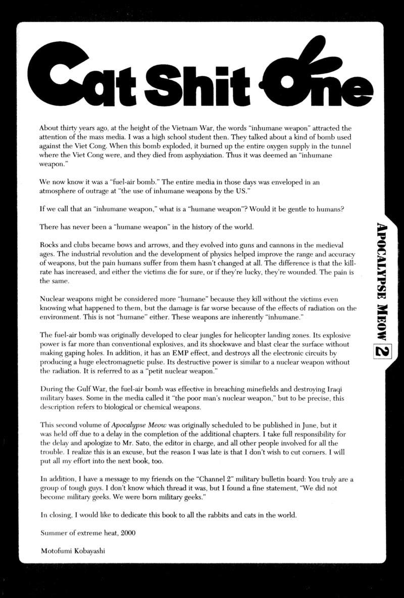 Apocalypse Meow Chapter 13.1 page 20 - Chapter 13.1