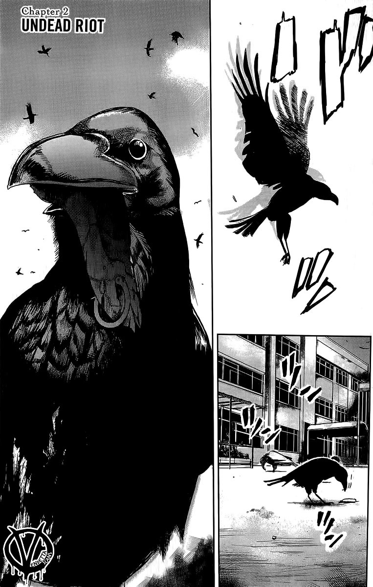 Apocalypse no Toride Chapter 2 page 1 - Chapter 2: Undead Riot