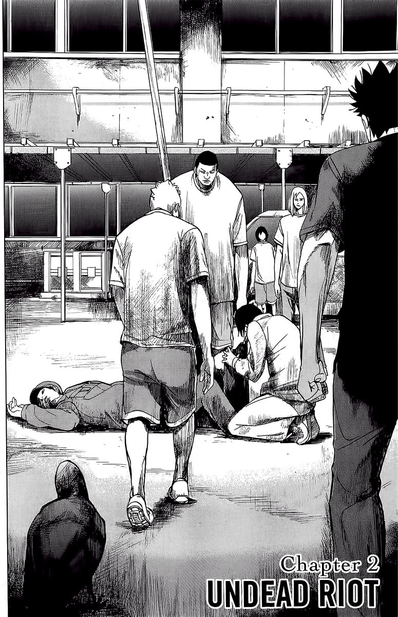 Apocalypse no Toride Chapter 2 page 2 - Chapter 2: Undead Riot