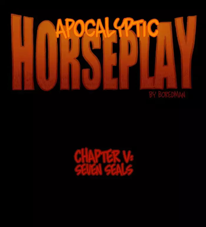 Apocalyptic Horseplay Chapter 108 page 1 - Chapter 108: CH5-Ep1: Death Wish