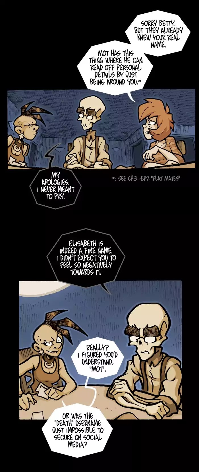 Apocalyptic Horseplay Chapter 109 page 4 - Chapter 109: CH5-Ep 2: Name Calling