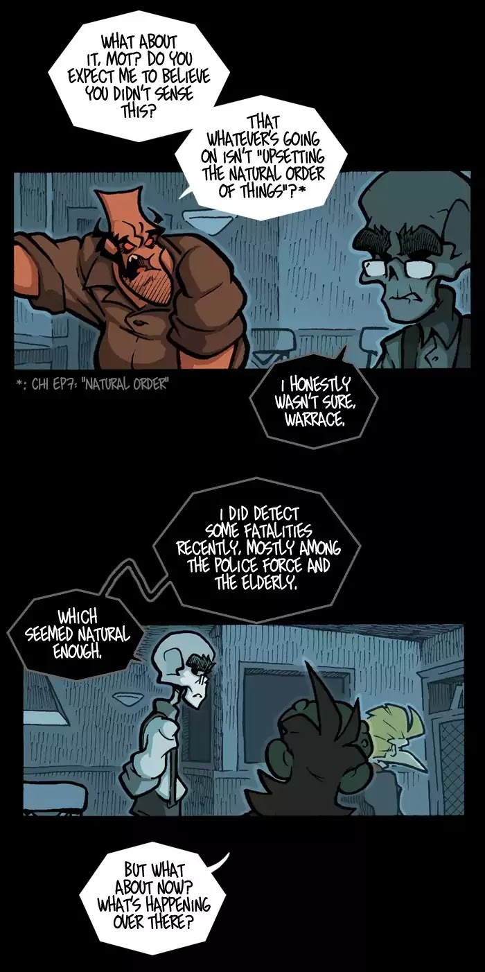 Apocalyptic Horseplay Chapter 111 page 3 - Chapter 111: CH5-Ep4: Disturbing News