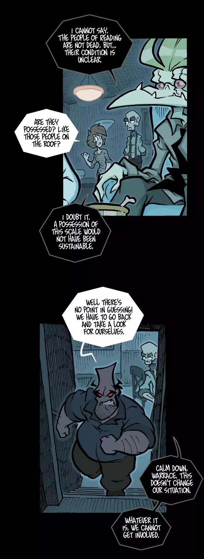 Apocalyptic Horseplay Chapter 111 page 4 - Chapter 111: CH5-Ep4: Disturbing News