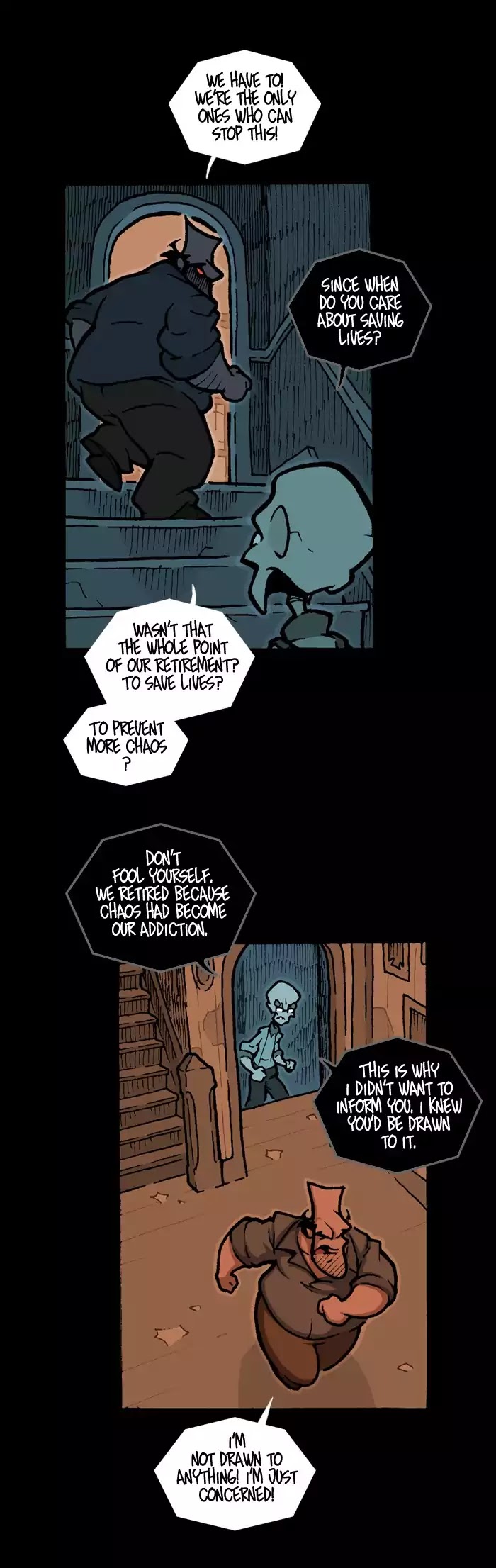 Apocalyptic Horseplay Chapter 111 page 5 - Chapter 111: CH5-Ep4: Disturbing News