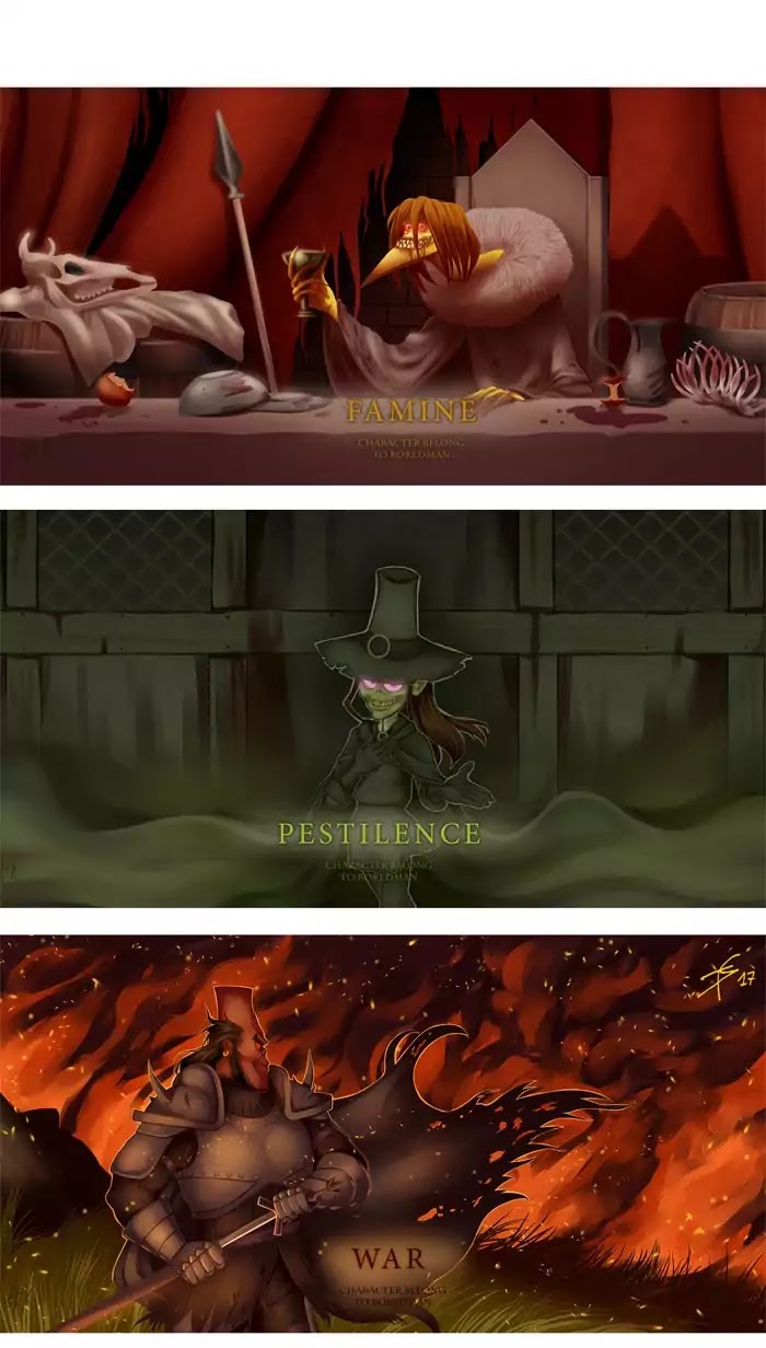 Apocalyptic Horseplay Chapter 112 page 9 - Chapter 112: AH Fanarts