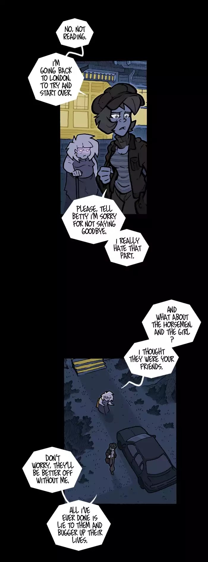 Apocalyptic Horseplay Chapter 116 page 6 - Chapter 116: CH5-EP8 - Saying Goodbye