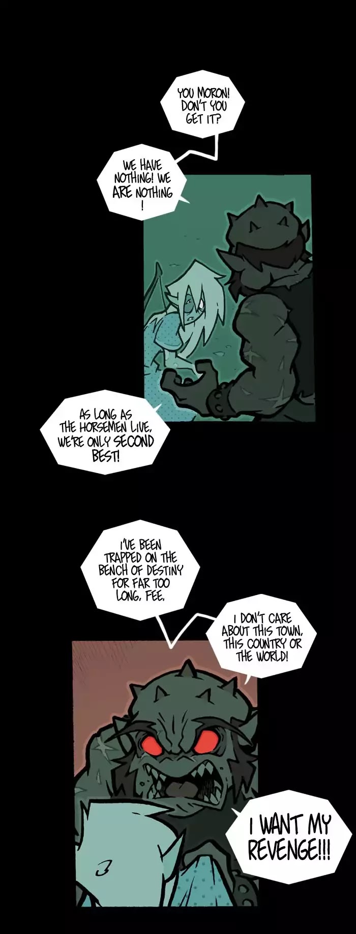 Apocalyptic Horseplay Chapter 122 page 6 - Chapter 122: CH5-Ep14: Frustration Flavor