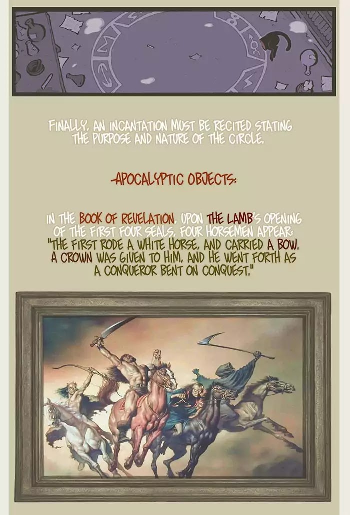 Apocalyptic Horseplay Chapter 123 page 6 - Chapter 123: CH5: Footnotes