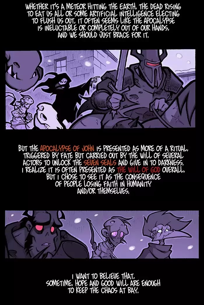 Apocalyptic Horseplay Chapter 124 page 11 - Chapter 124: Q&A