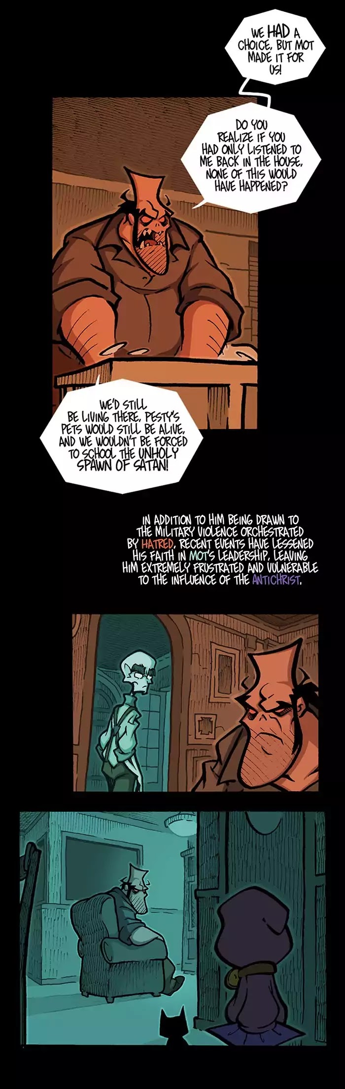 Apocalyptic Horseplay Chapter 124 page 9 - Chapter 124: Q&A