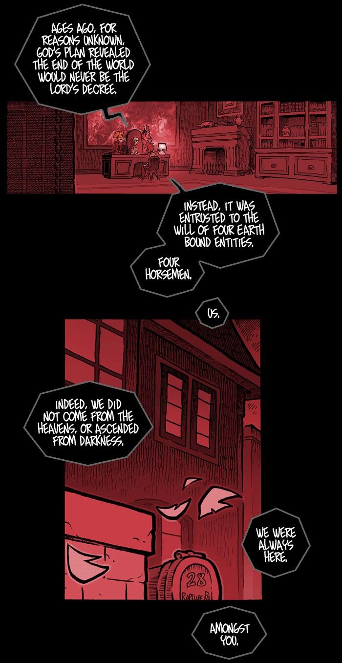 Apocalyptic Horseplay Chapter 14 page 7 - Chapter 14: Dark Forces