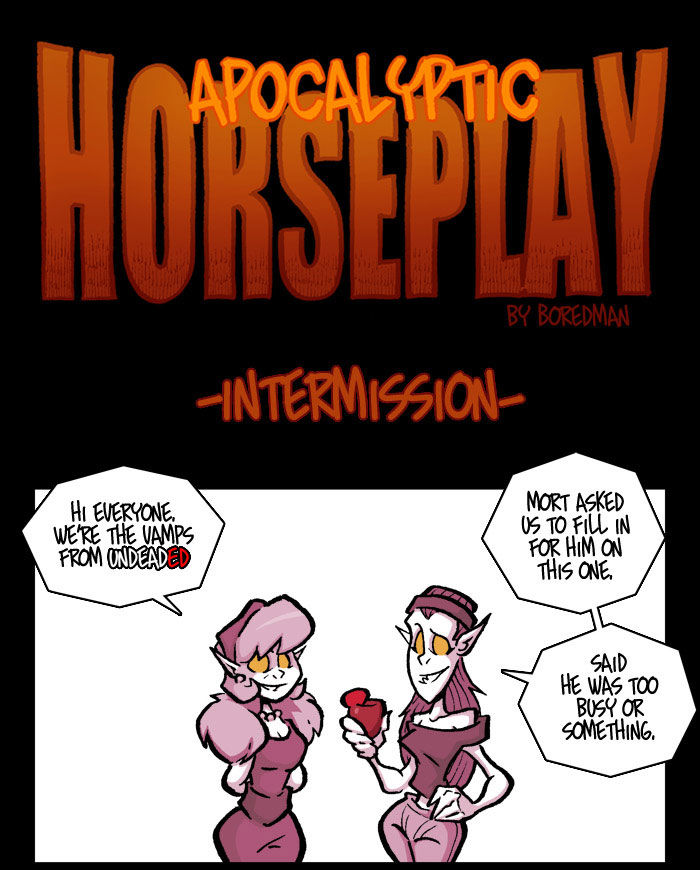 Apocalyptic Horseplay Chapter 17 page 1 - Chapter 17: Intermission #2