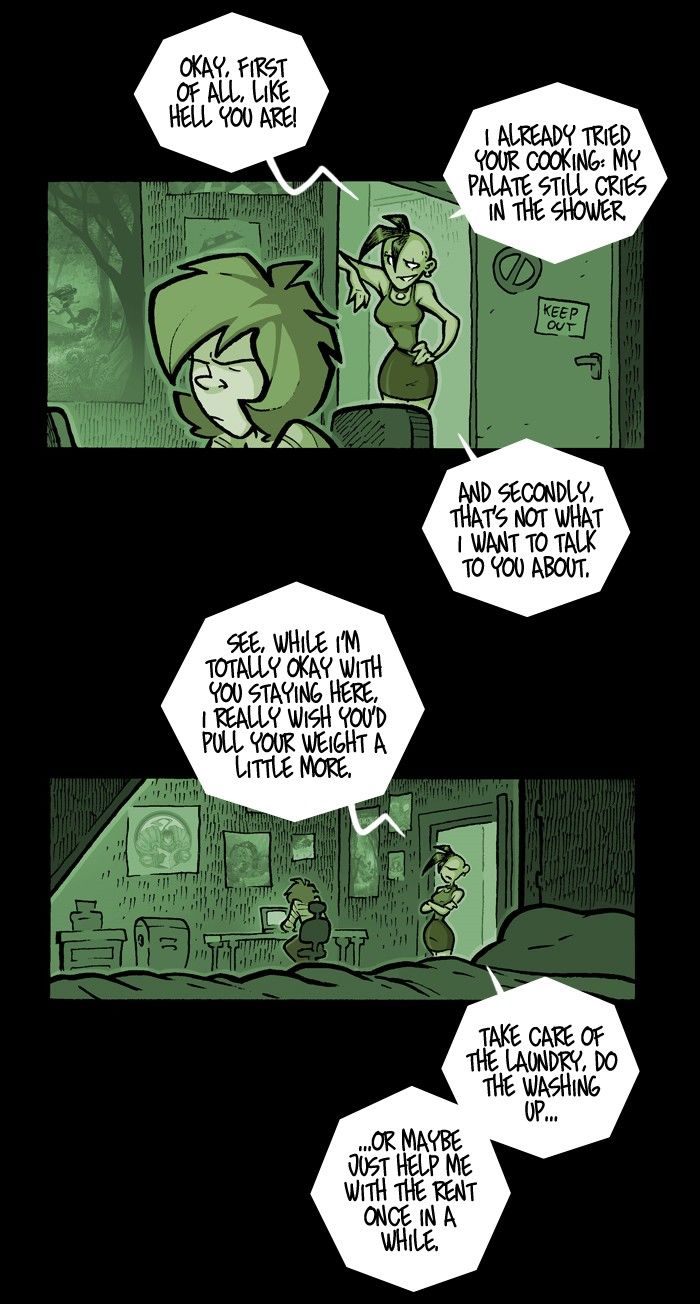 Apocalyptic Horseplay Chapter 21 page 6 - Chapter 21: CH2- Ep4: Tough Love