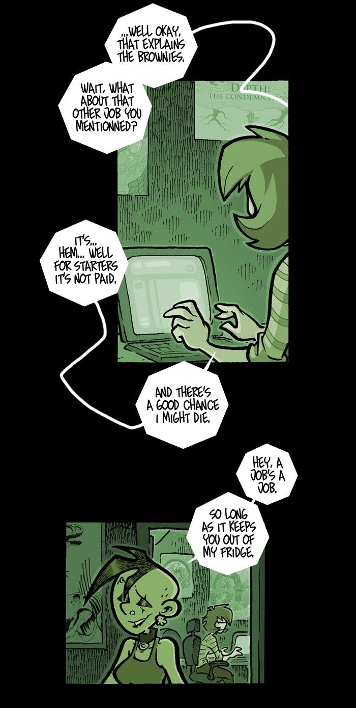Apocalyptic Horseplay Chapter 21 page 8 - Chapter 21: CH2- Ep4: Tough Love