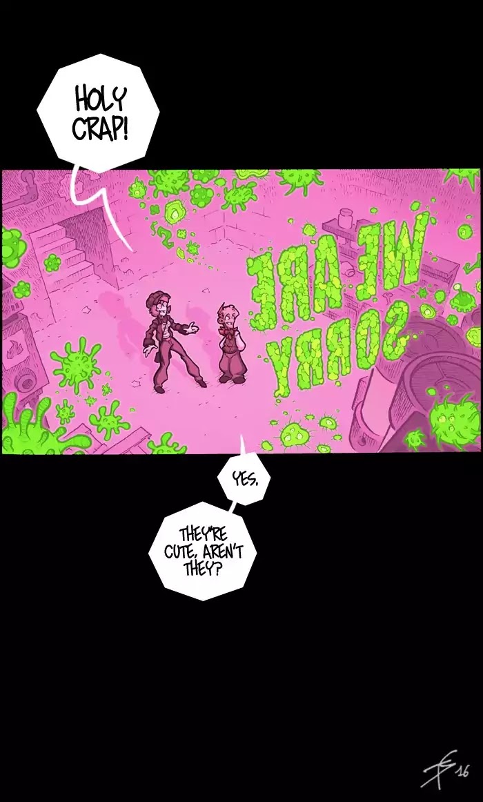 Apocalyptic Horseplay Chapter 33 page 10 - Chapter 33: CH2-Ep14: Basement Crowd