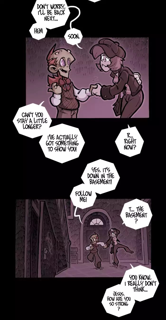 Apocalyptic Horseplay Chapter 33 page 4 - Chapter 33: CH2-Ep14: Basement Crowd