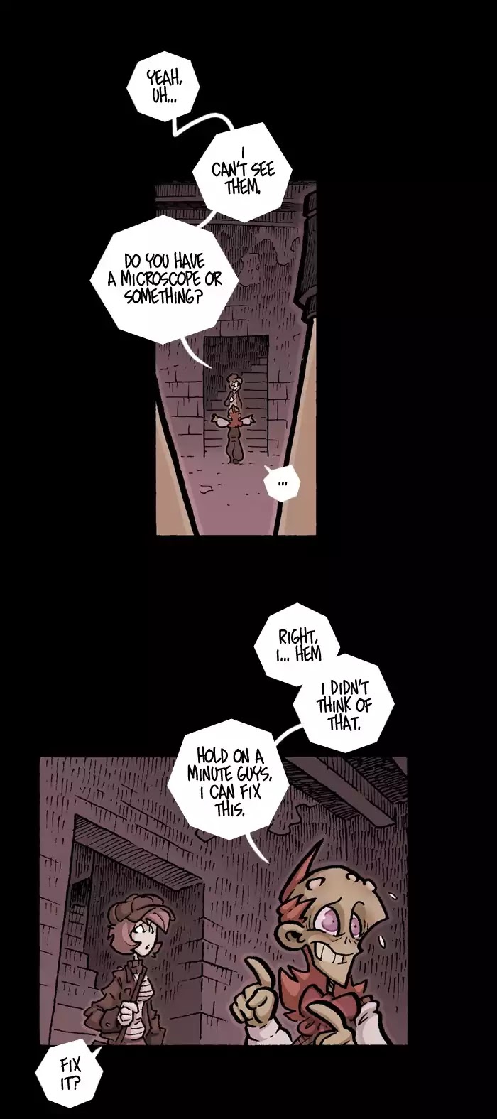 Apocalyptic Horseplay Chapter 33 page 6 - Chapter 33: CH2-Ep14: Basement Crowd