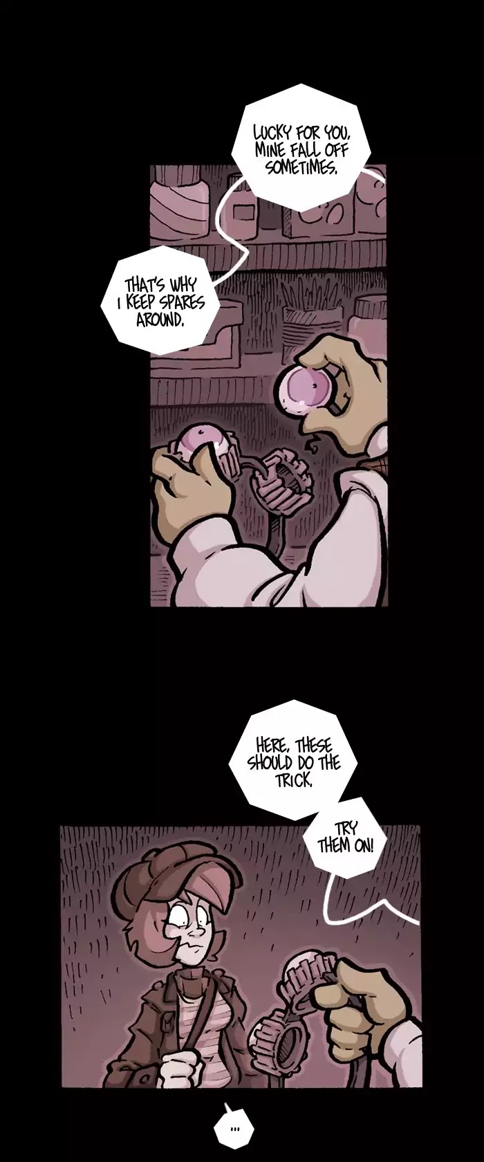 Apocalyptic Horseplay Chapter 33 page 8 - Chapter 33: CH2-Ep14: Basement Crowd