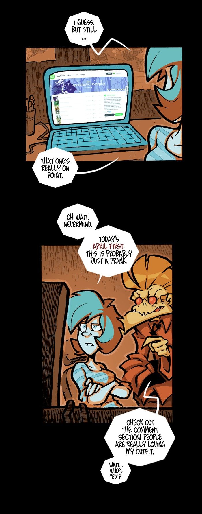 Apocalyptic Horseplay Chapter 58 page 3 - Chapter 58
