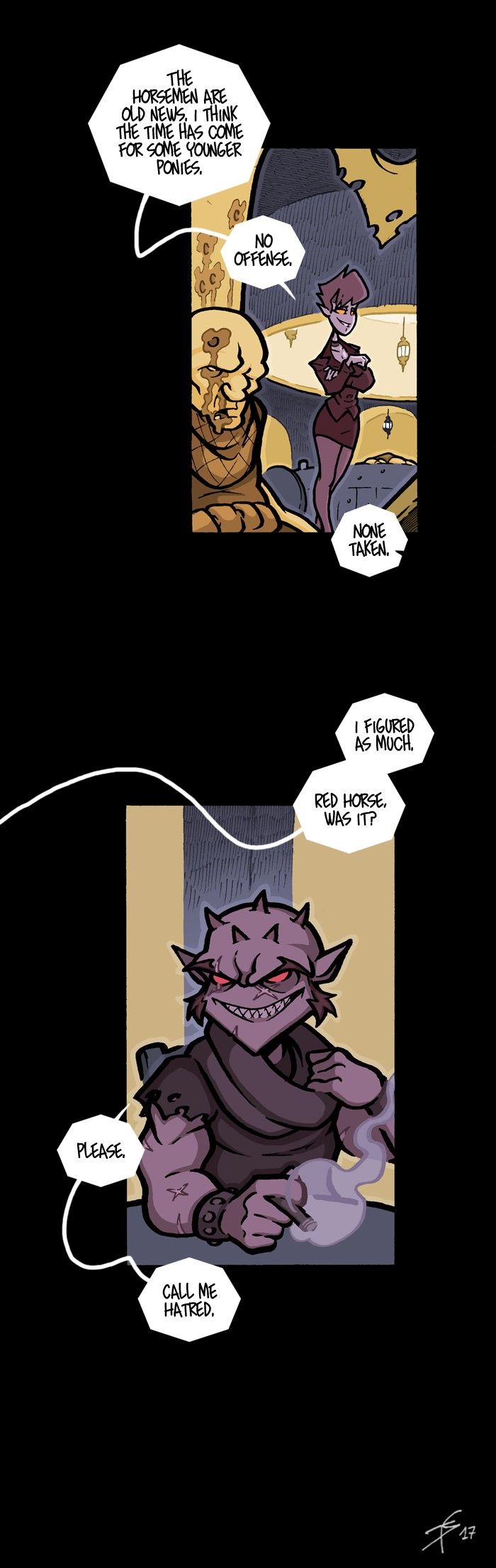 Apocalyptic Horseplay Chapter 71 page 12 - Chapter 71