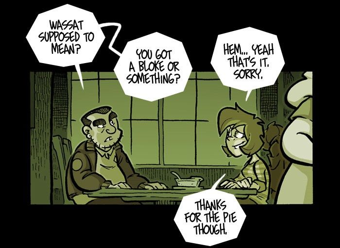 Apocalyptic Horseplay Chapter 9 page 10 - Chapter 9: Free Pie