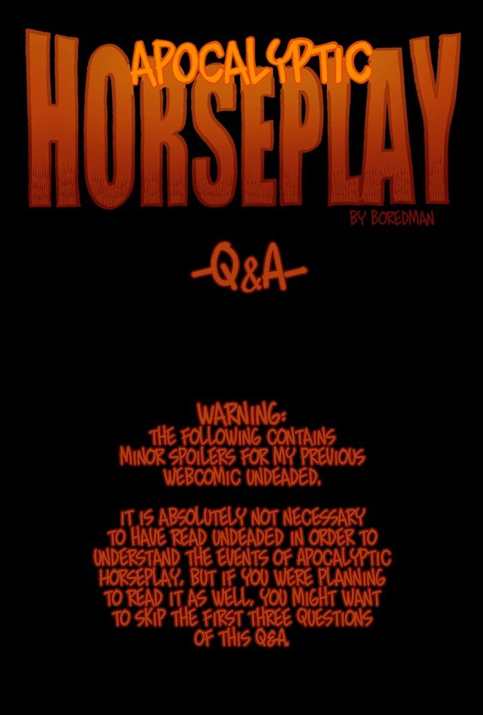 Apocalyptic Horseplay Chapter 97 page 1 - Chapter 97